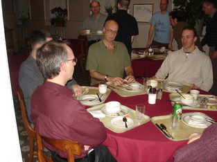 Un moment de pause lors d'une session de ressourcement au Grand Séminaire de Québec