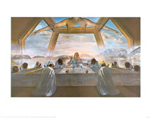 Dernière cène par Salvator Dali Dernière cène par Salvator Dali