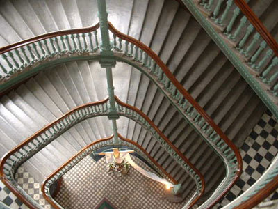 Grand Escalier du Pavillon Jean-Olivier Briand du Séminaire de Québec Grand Escalier du Pavillon Jean-Olivier Briand du Séminaire de Québec