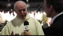Entrevue à ECDQ.tv lors de l'inauguration du ministère pastoral de Mgr Lacroix le 25 mars 2011
