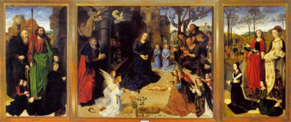 Adoration des bergers par Hugo Van der Goes (1440-1482) Adoration des bergers par Hugo Van der Goes (1440-1482)