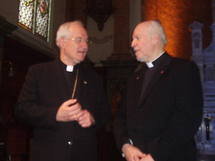 Le cardinal Ouellet et le Supérieur général